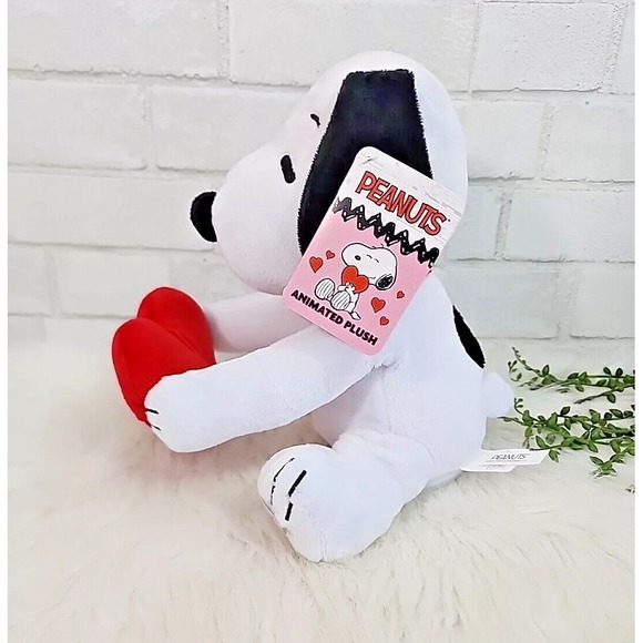 Valentines Day‎ Snoopy Peanuts Be My Valentine Plush Dancing Animated CVS - Picture 9 of 12